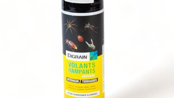Aérosol pour insectes rampants et volants Digrain 500ml