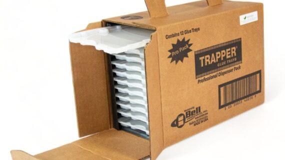 Maison Aurouze-plaque glu trapper ouvert