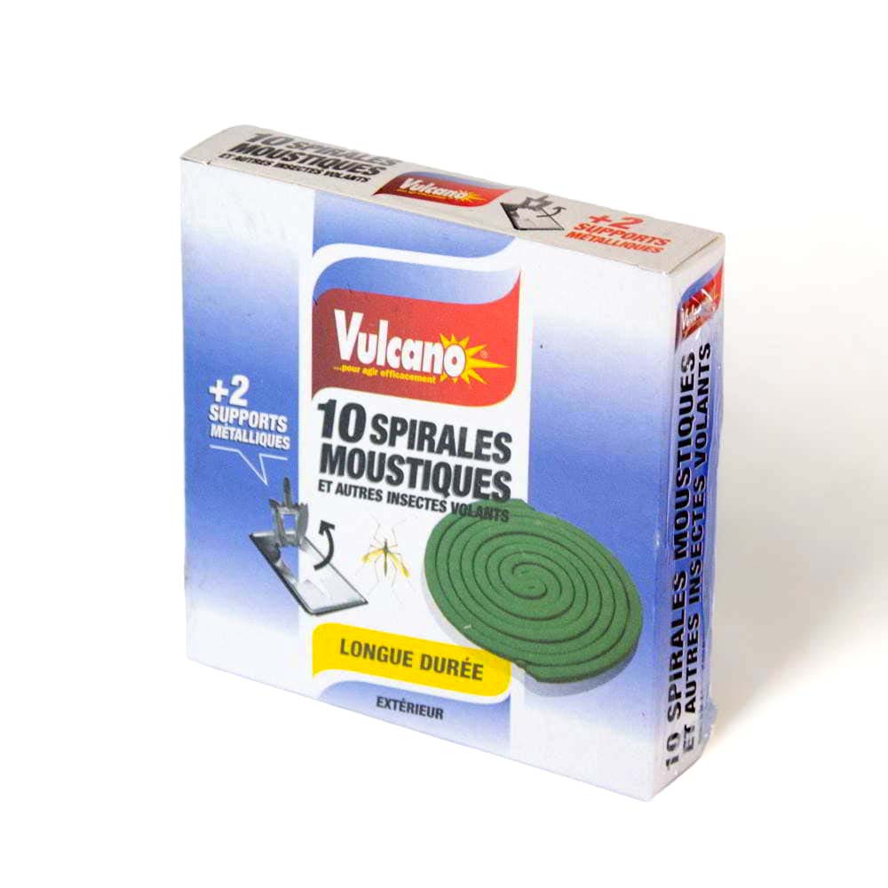 Maison aurouze spirales anti moustiques vulcano