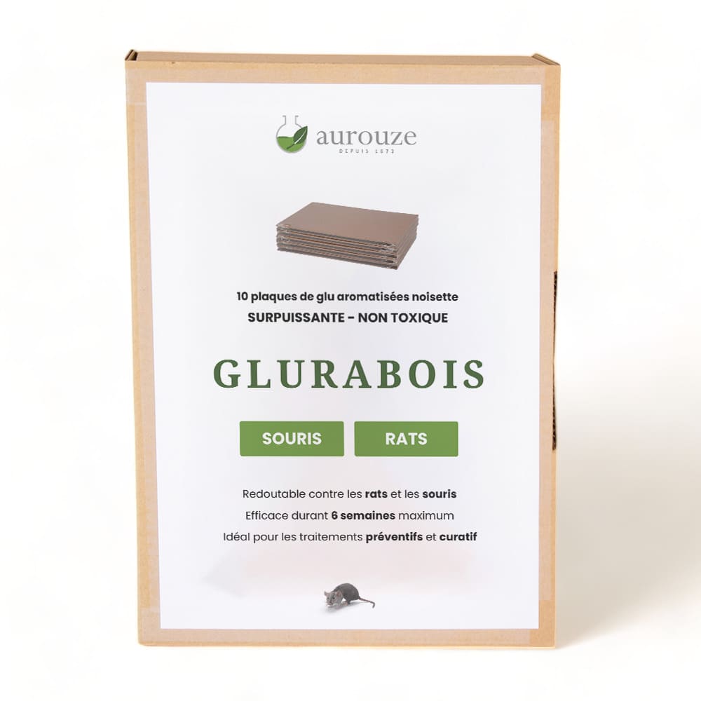 Plaques Glurabois anti rongeurs Aurouze vue de face