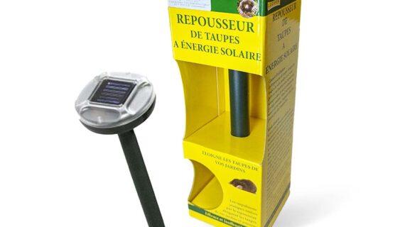 Répulsif taupes solaire