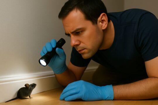 Souris dans les murs