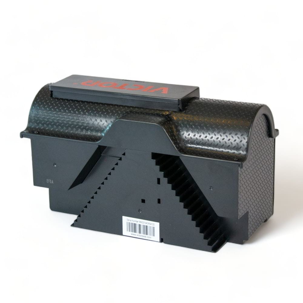 Piège électrique à souris Victor vue de derrière