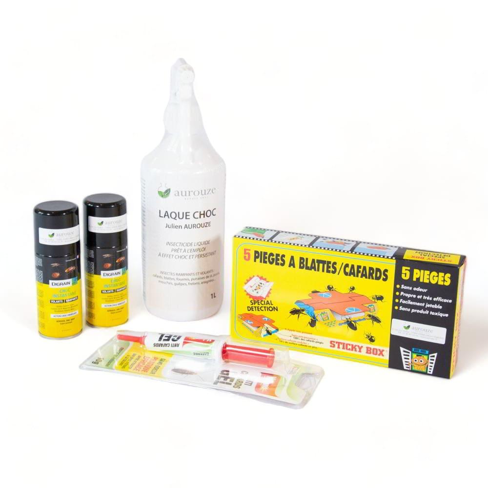 Maison Aurouze Kit anti cafards et blattes double action