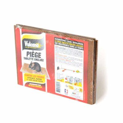 Maison aurouze Tablettes engluées contre les souris Vulcano face