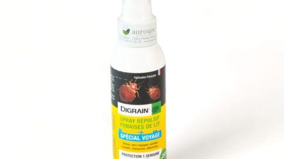Maison Aurouze Digrain Répulsif Punaise de lit Spécial Voyage 100ml