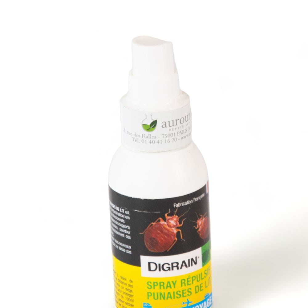 Maison Aurouze Digrain Répulsif Punaise de lit Spécial Voyage 100ml embout