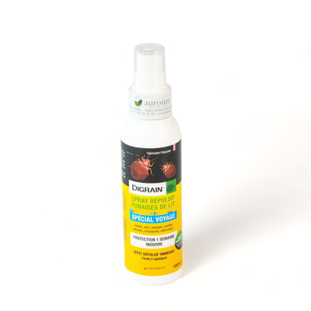 Maison Aurouze Digrain Répulsif Punaise de lit Spécial Voyage 100ml