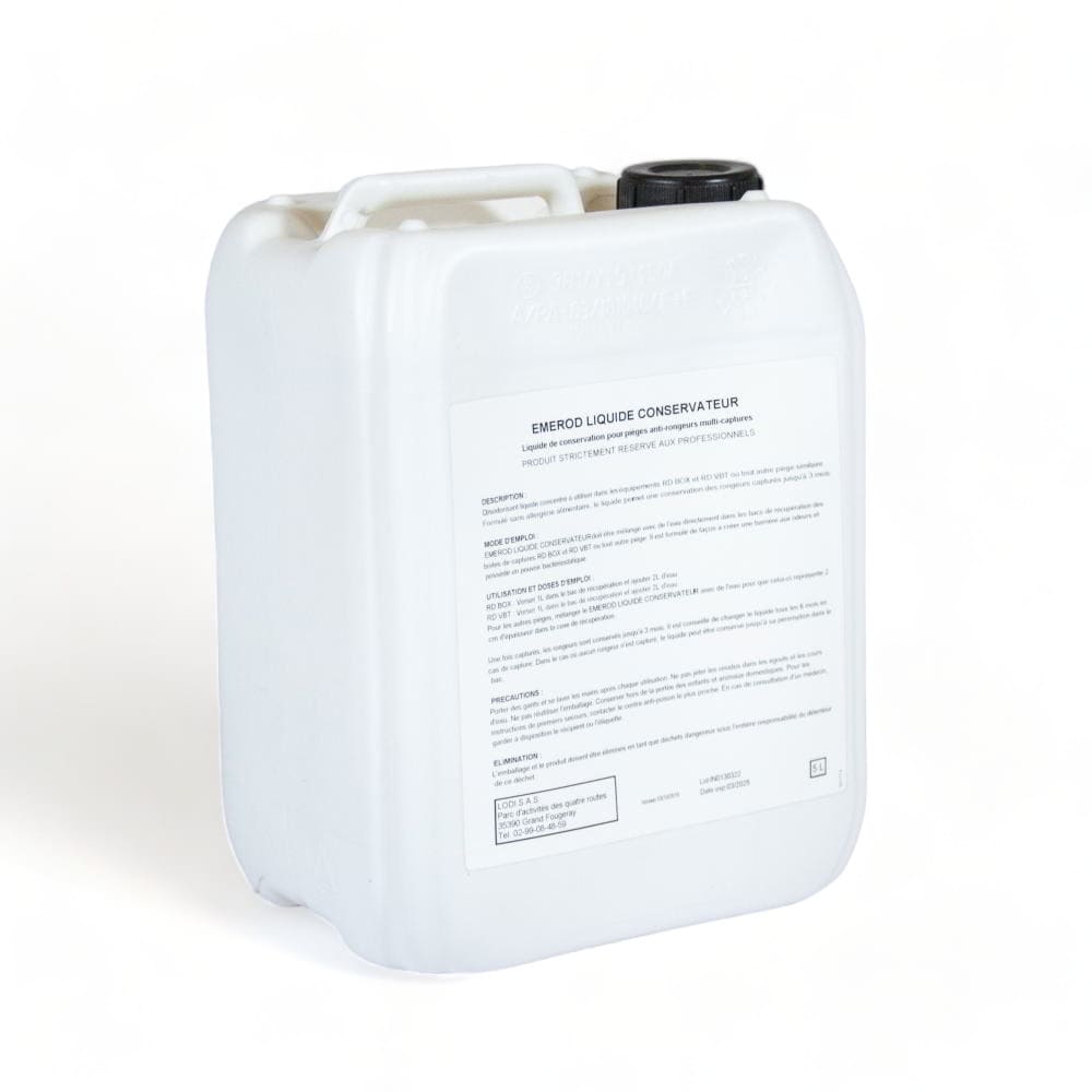 Emerod Liquide Conversateur 5L de dos