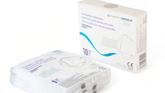 Lot de 10 masques FFP2