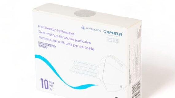 Lot de 10 masques FFP2