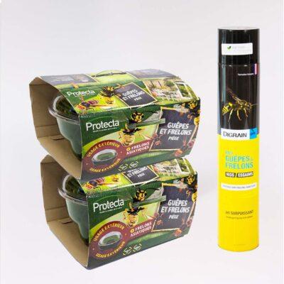 Aurouze Pack Protection Anti guêpes Frelons