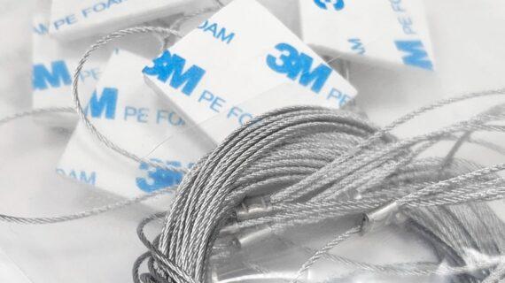 Cable d'accroche 100cm zoom